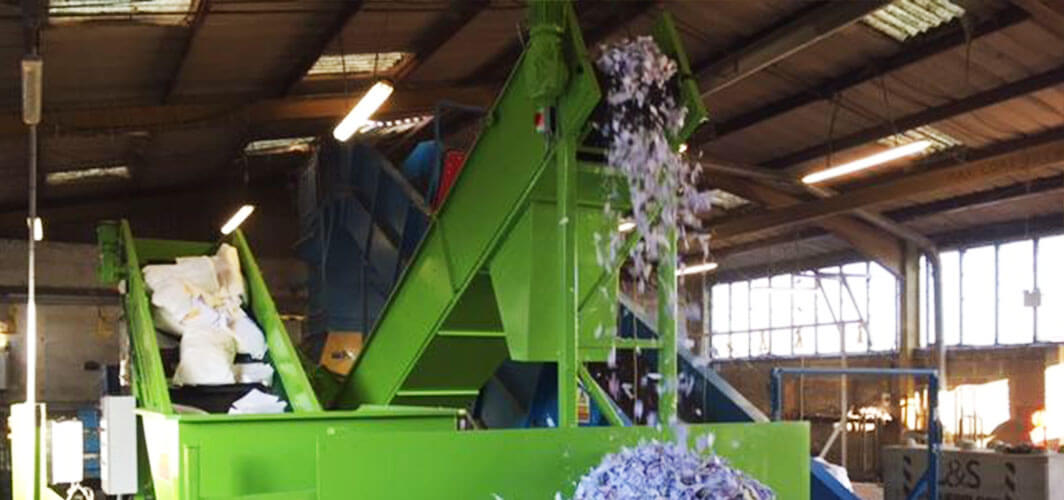 Middleton conveyor boosts Ecogen document destruction capacity